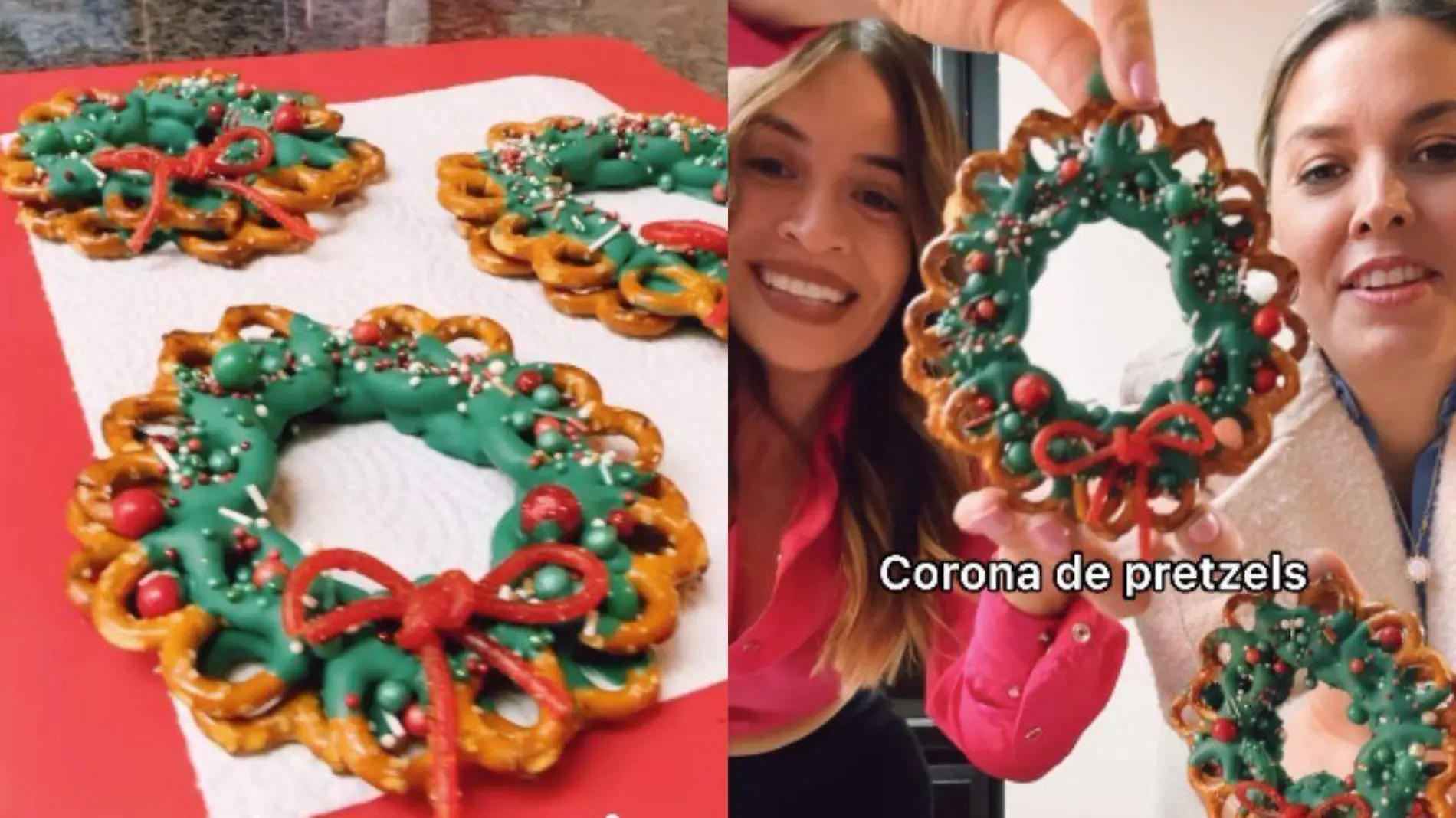 Corona pretzels con chocolate - Portada